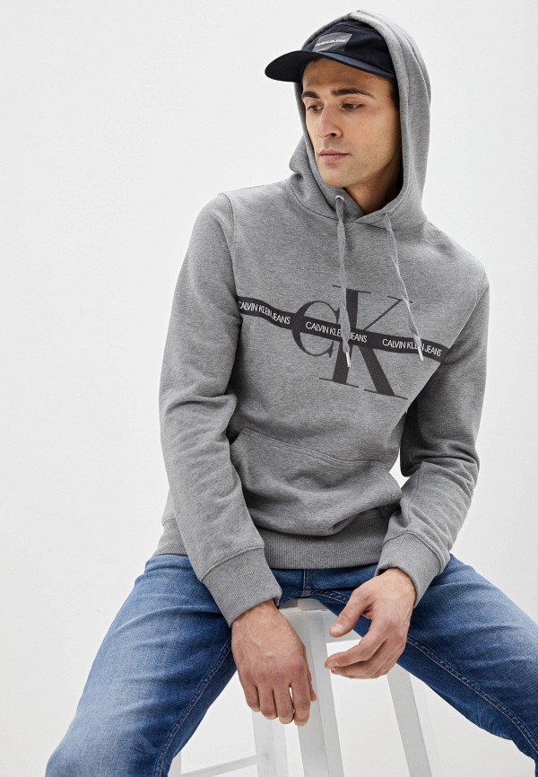 

Худи Calvin Klein Jeans, Серый