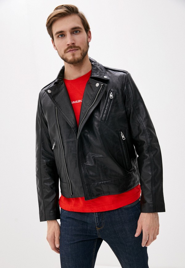 

Куртка кожаная Calvin Klein Jeans, Черный, Calvin Klein Jeans CA939EMHPZT2