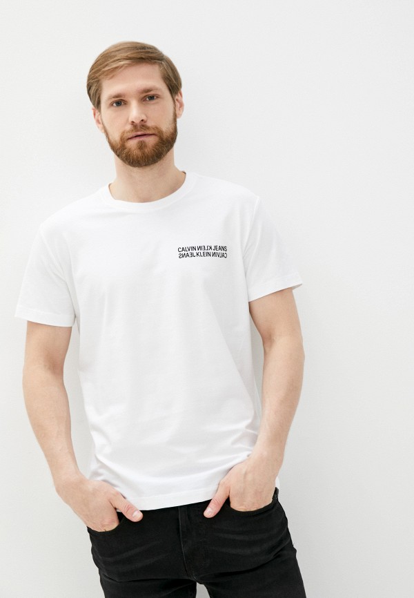 

Футболка Calvin Klein Jeans, Белый, Calvin Klein Jeans CA939EMHPZU3