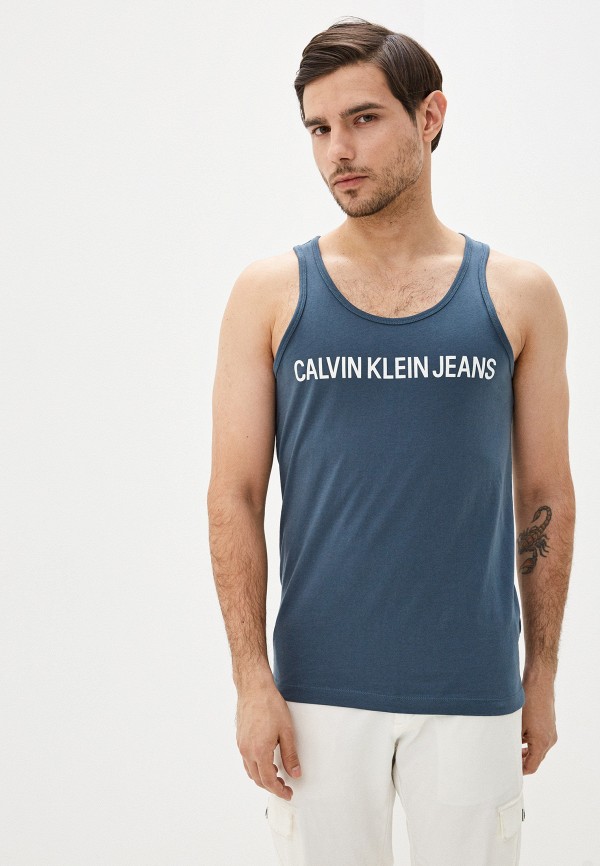 

Майка Calvin Klein Jeans, Серый