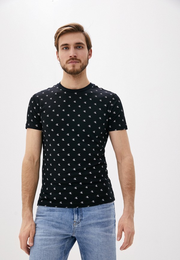 

Футболка Calvin Klein Jeans, Черный, Calvin Klein Jeans CA939EMHPZV6