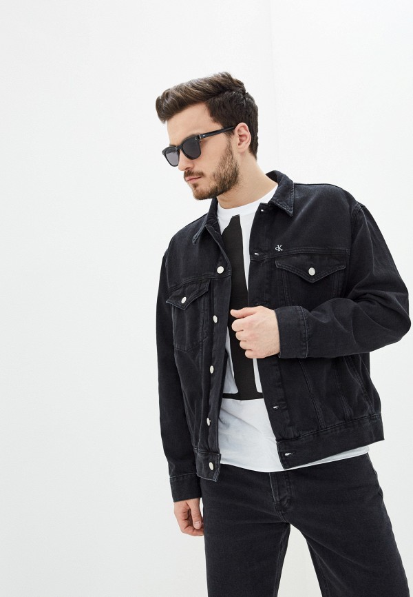 

Куртка джинсовая Calvin Klein Jeans, Черный, Calvin Klein Jeans CA939EMIQQK7
