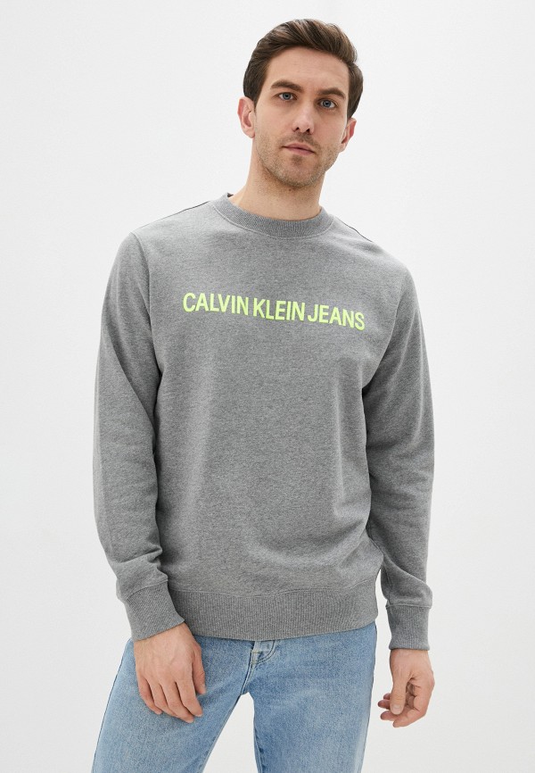 

Свитшот Calvin Klein Jeans, Серый, Calvin Klein Jeans CA939EMJGBE9
