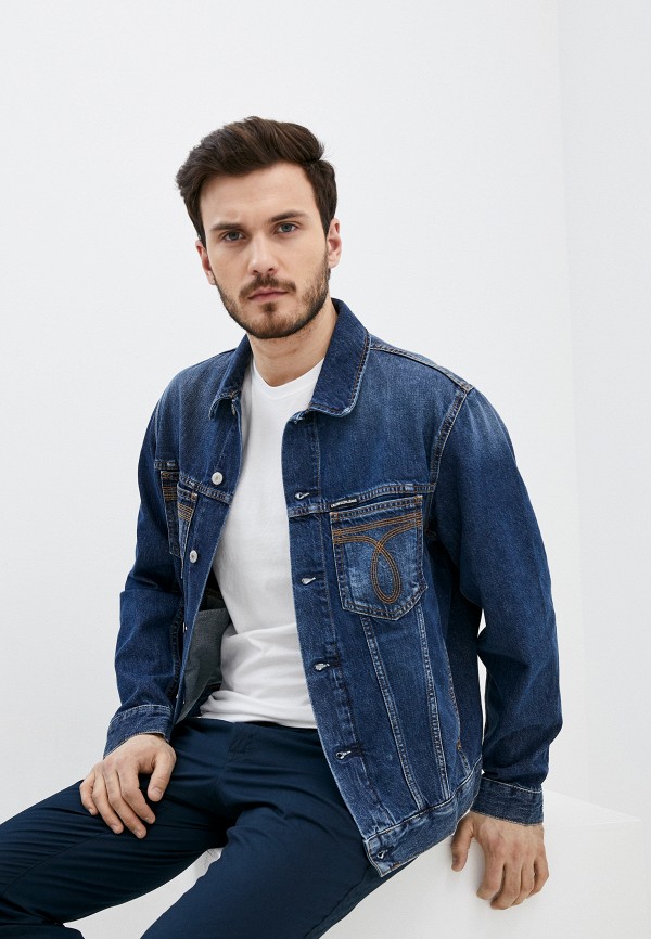 

Куртка джинсовая Calvin Klein Jeans, Синий, Calvin Klein Jeans CA939EMJGBG1