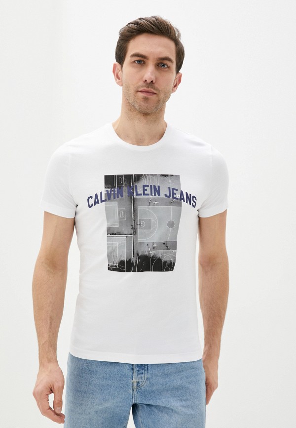 

Футболка Calvin Klein Jeans, Белый
