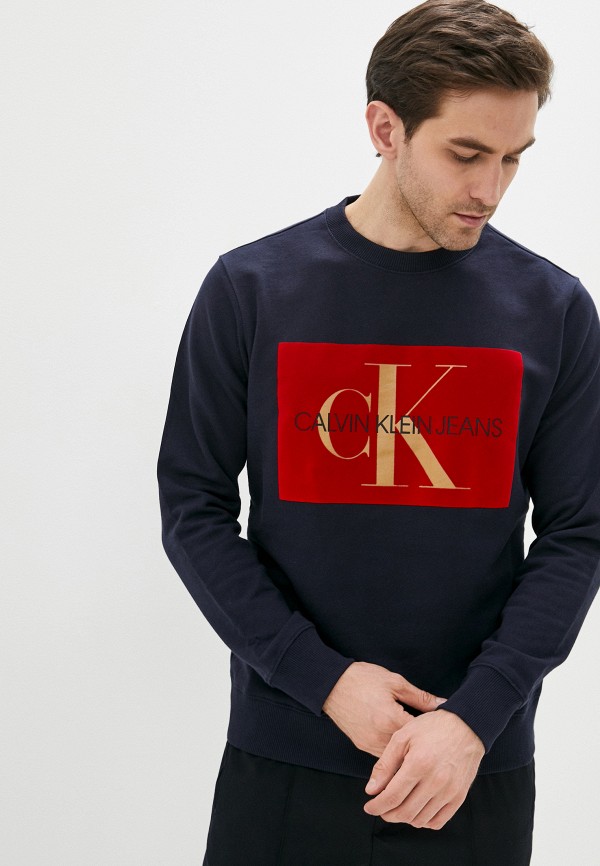 

Свитшот Calvin Klein Jeans, Синий