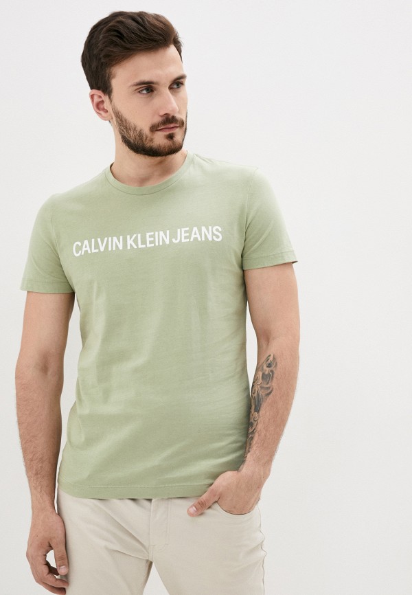 

Футболка Calvin Klein Jeans, Хаки
