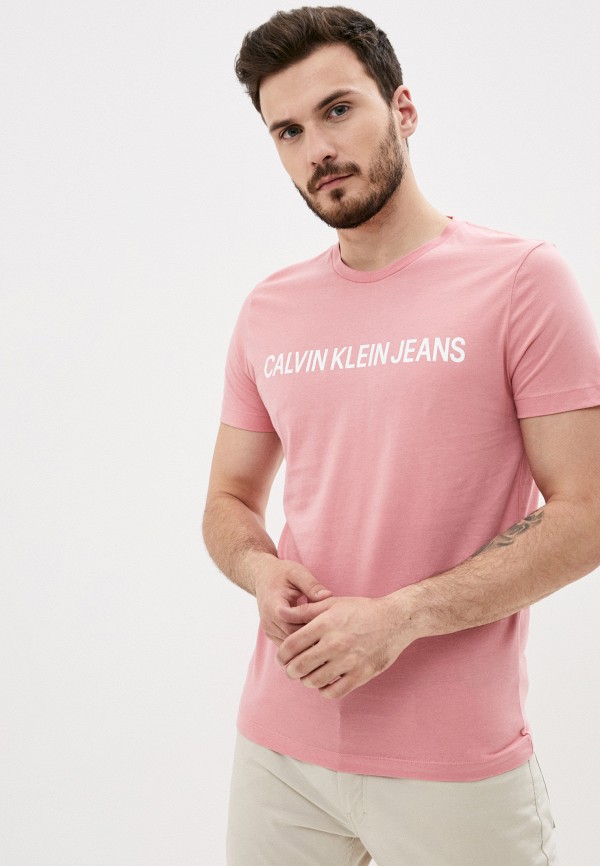 

Футболка Calvin Klein Jeans, Розовый, Calvin Klein Jeans CA939EMJSDK4