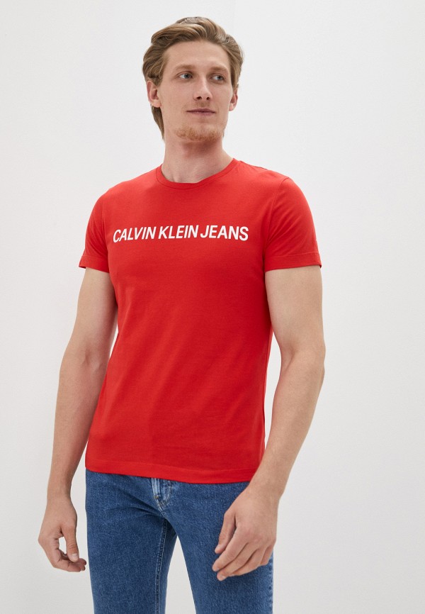 

Футболка Calvin Klein Jeans, Красный
