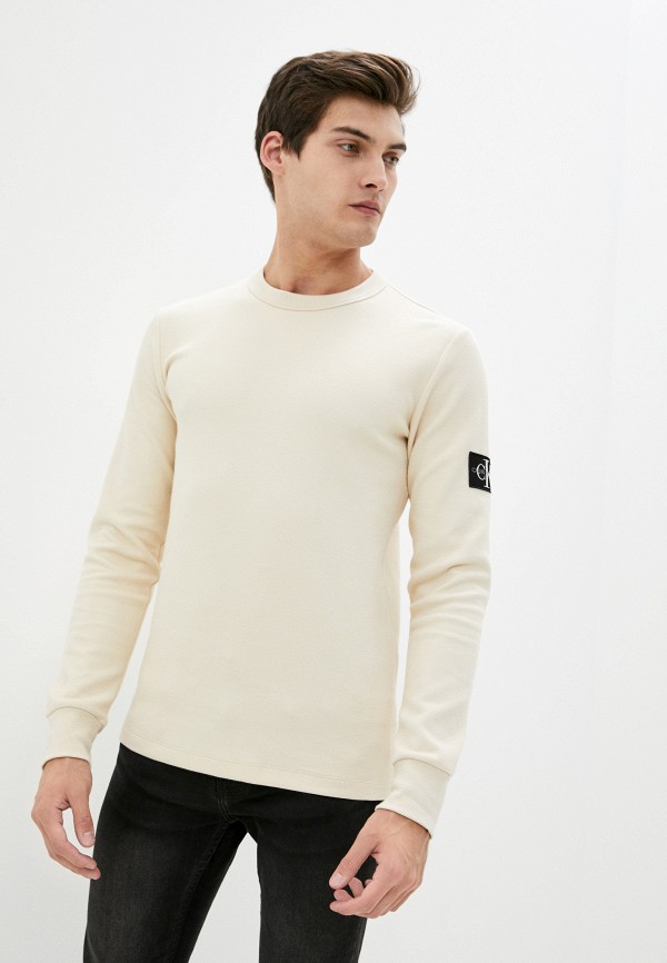 

Свитшот Calvin Klein Jeans, Бежевый, Calvin Klein Jeans CA939EMJTOA0