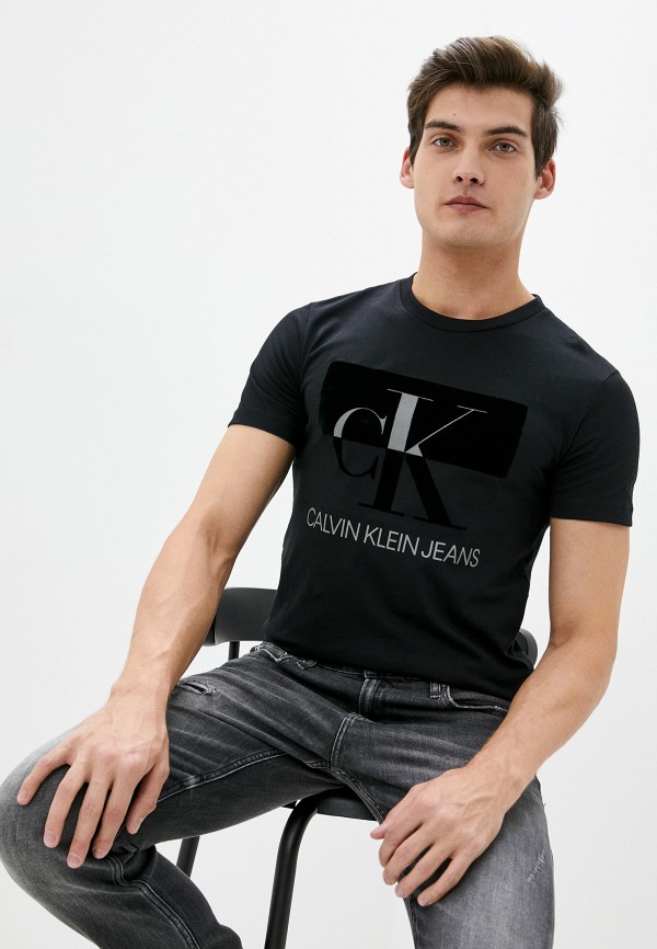 

Футболка Calvin Klein Jeans, Черный