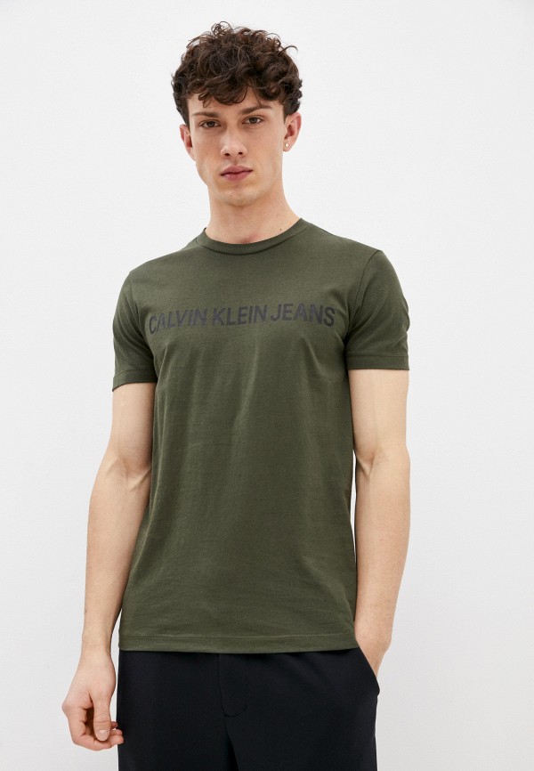 

Футболка Calvin Klein Jeans, Хаки