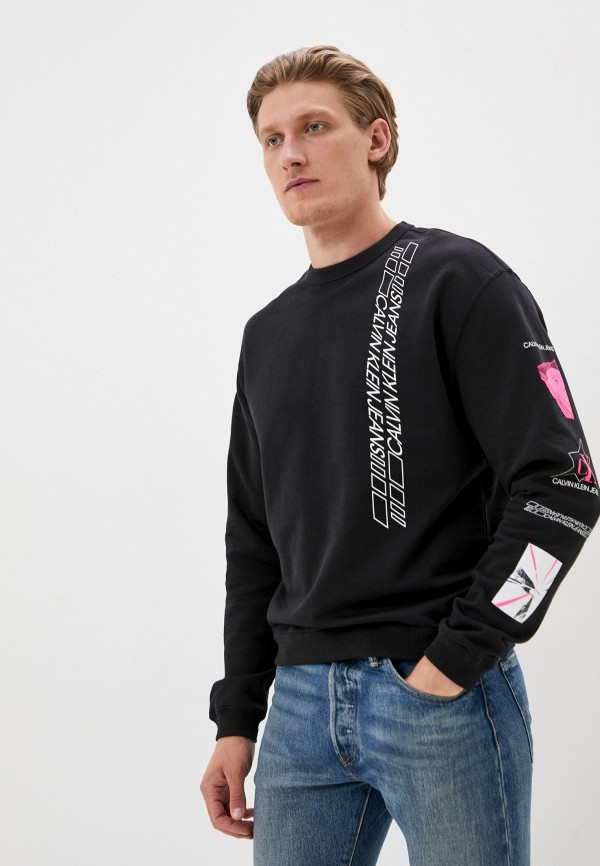 

Свитшот Calvin Klein Jeans, Черный, Calvin Klein Jeans CA939EMKRQJ4