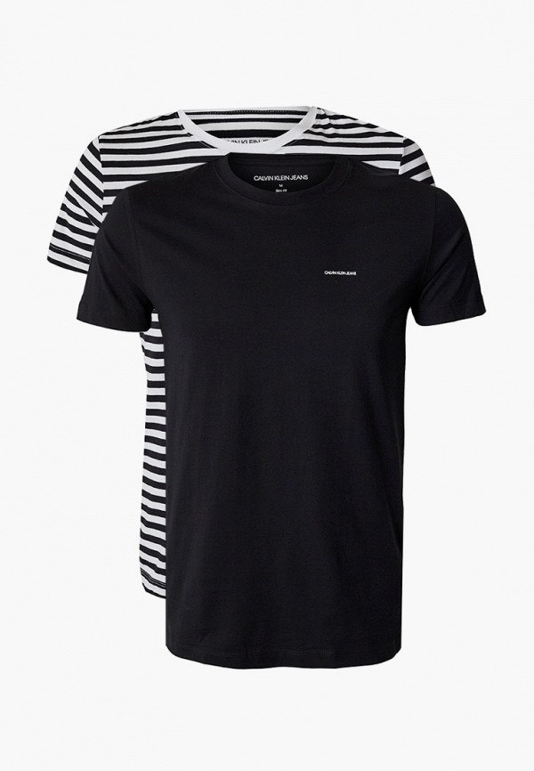 

Футболки 2 шт. Calvin Klein Jeans, Черный, Calvin Klein Jeans CA939EMKRQK0