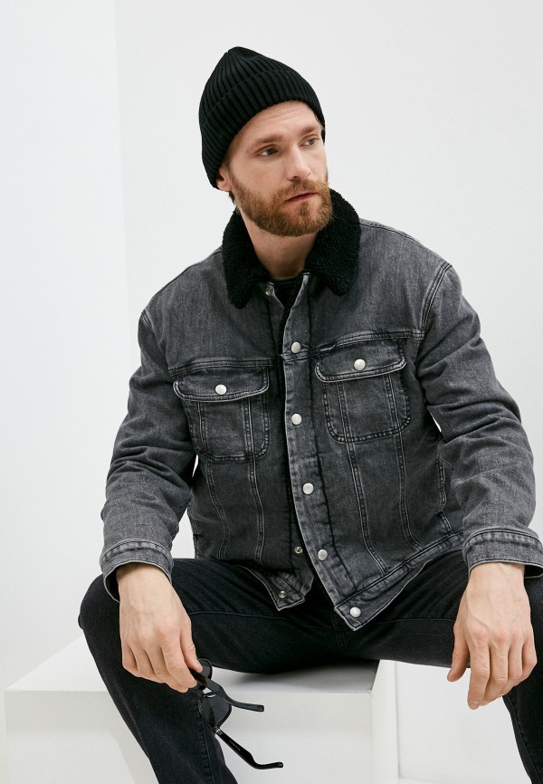 

Куртка джинсовая Calvin Klein Jeans, Серый, Calvin Klein Jeans CA939EMLQMO8
