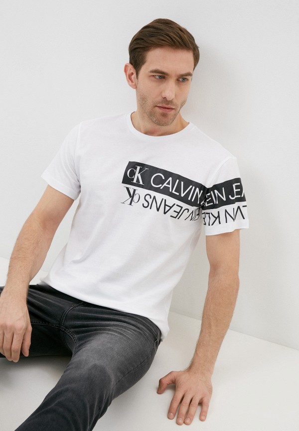 

Футболка Calvin Klein Jeans, Белый