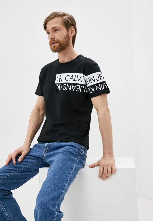 

Футболка Calvin Klein Jeans, Черный