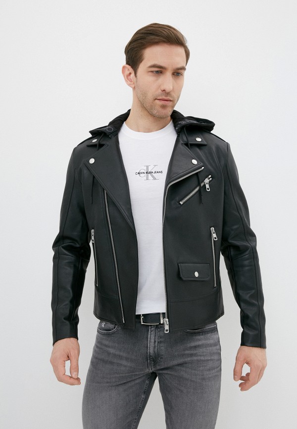

Куртка кожаная Calvin Klein Jeans, Черный, Calvin Klein Jeans CA939EMMDKP2