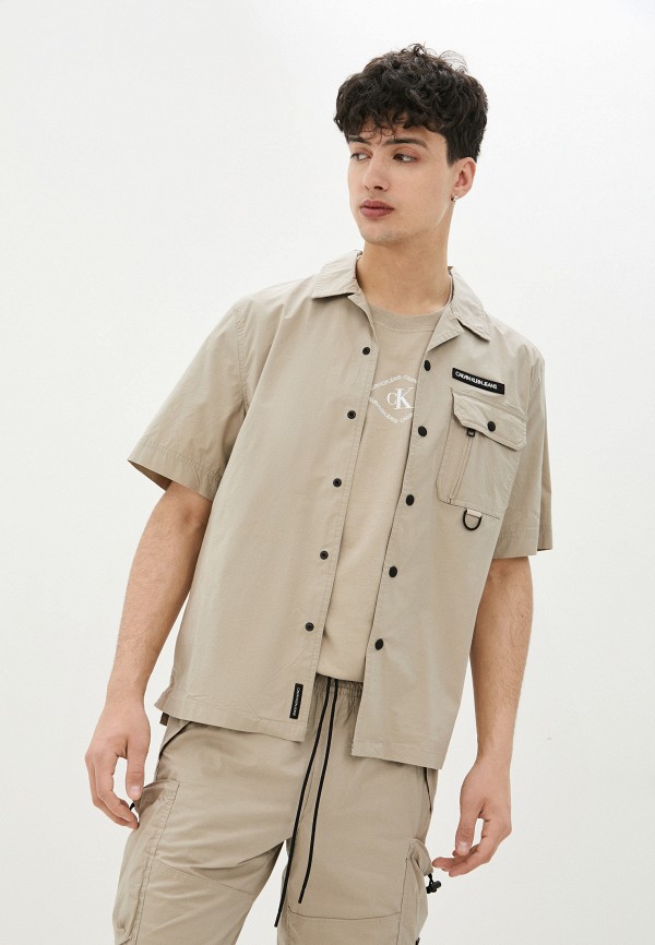 

Рубашка Calvin Klein Jeans, Бежевый, Calvin Klein Jeans CA939EMMDKR3