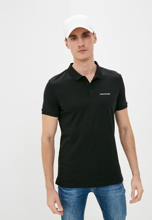 

Поло Calvin Klein Jeans, Черный
