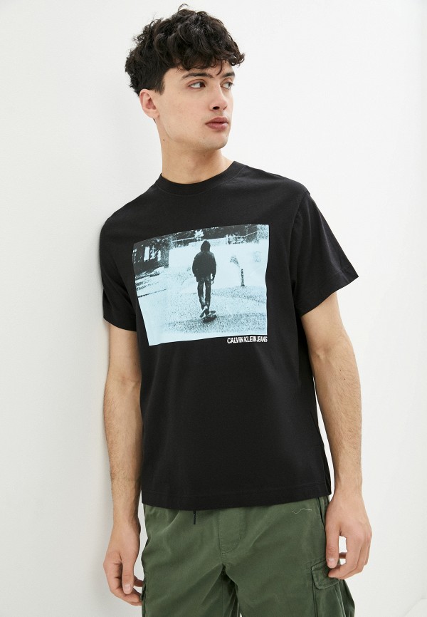 

Футболка Calvin Klein Jeans, Черный