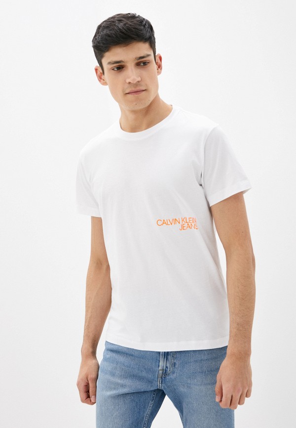 

Футболка Calvin Klein Jeans, Белый, Calvin Klein Jeans CA939EMMDKT3