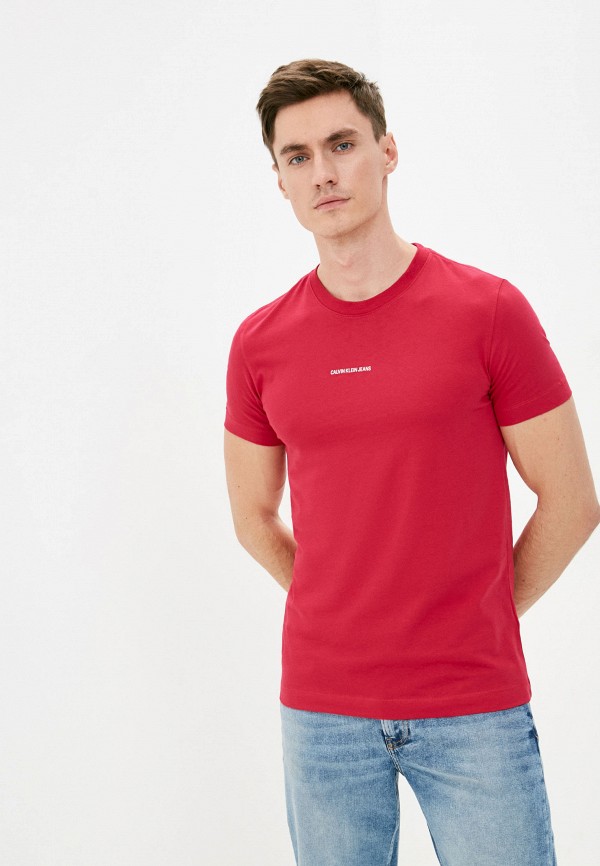 

Футболка Calvin Klein Jeans, Бордовый