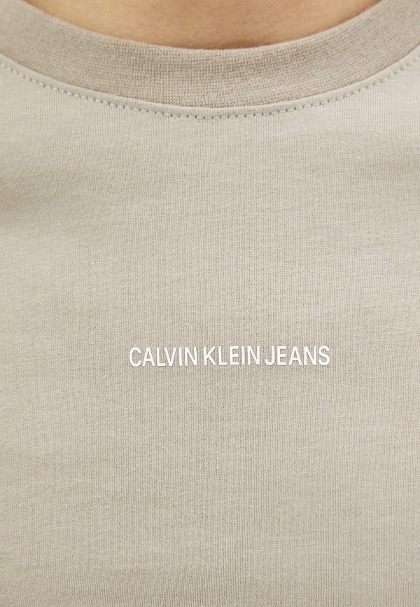 

Футболка Calvin Klein Jeans, Бежевый, Calvin Klein Jeans CA939EMMDKX9
