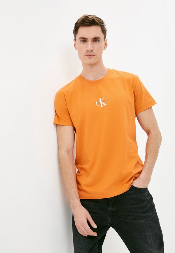 

Футболка Calvin Klein Jeans, Оранжевый