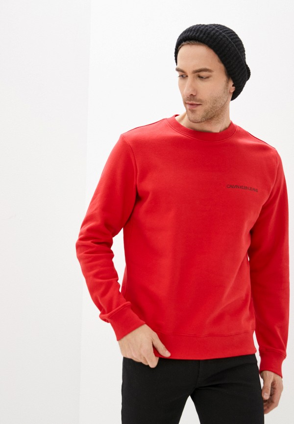 

Свитшот Calvin Klein Jeans, Красный, Monogram
