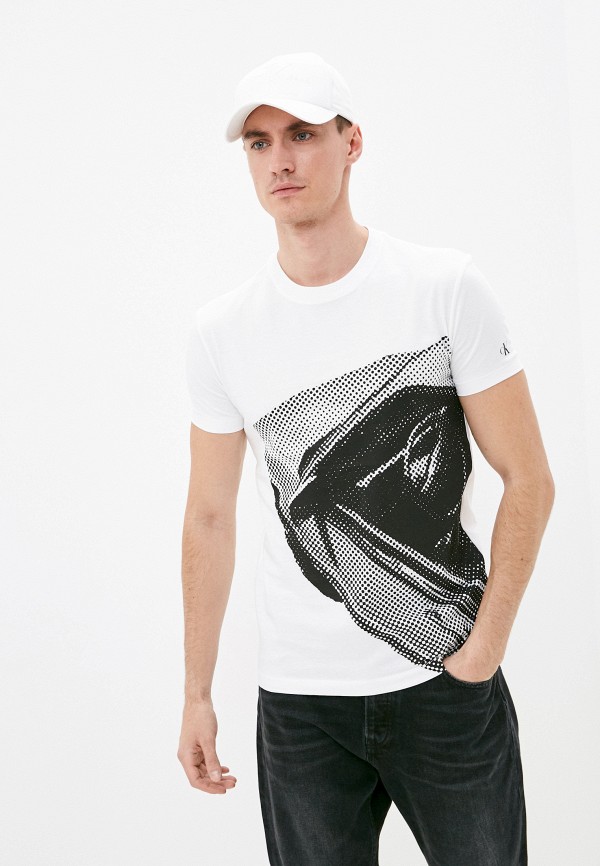 

Футболка Calvin Klein Jeans, Белый, Calvin Klein Jeans CA939EMMTJZ9