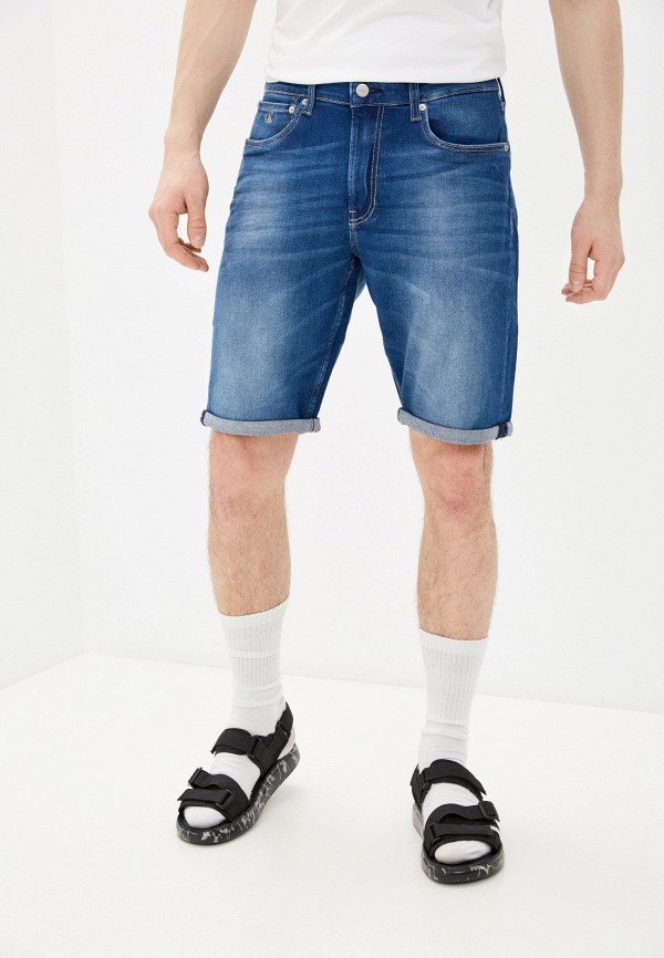 

Шорты джинсовые Calvin Klein Jeans, Синий