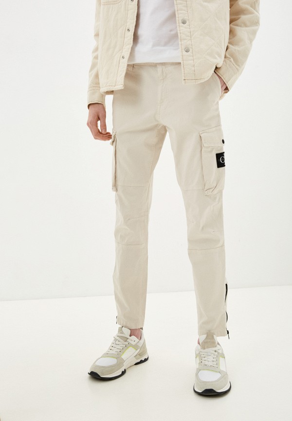 

Брюки Calvin Klein Jeans, Бежевый