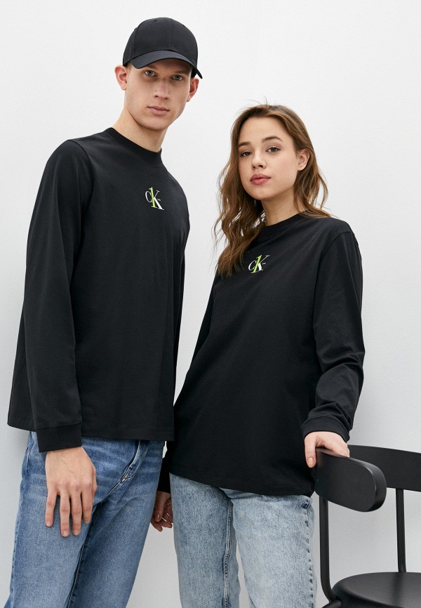 

Лонгслив Calvin Klein Jeans, Черный, Calvin Klein Jeans CA939EUMAFT4