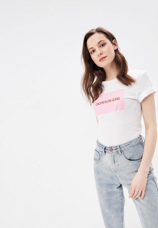 

Футболка Calvin Klein Jeans, Белый