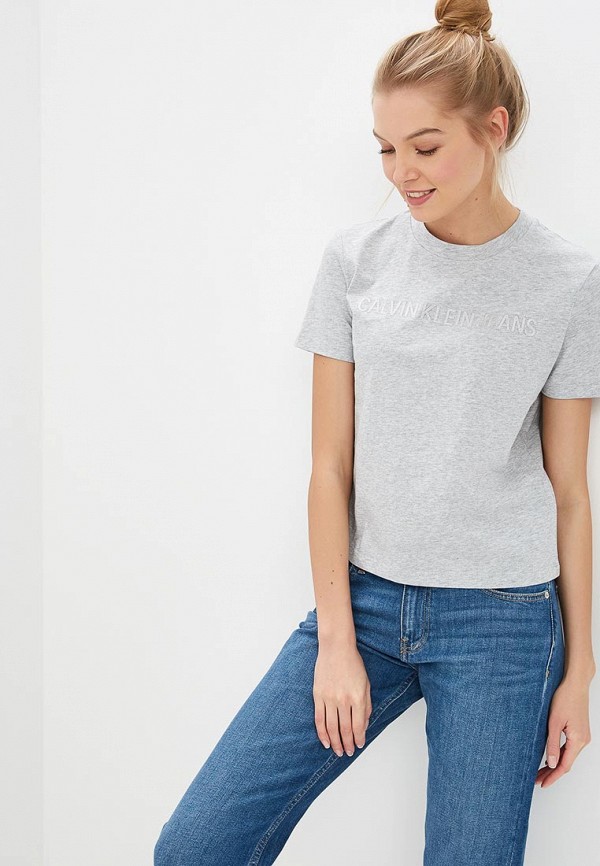 

Футболка Calvin Klein Jeans, Серый