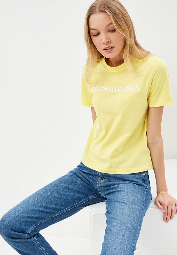 

Футболка Calvin Klein Jeans, Желтый