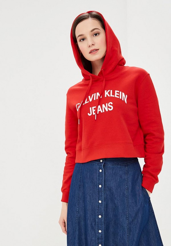 

Худи Calvin Klein Jeans, Красный