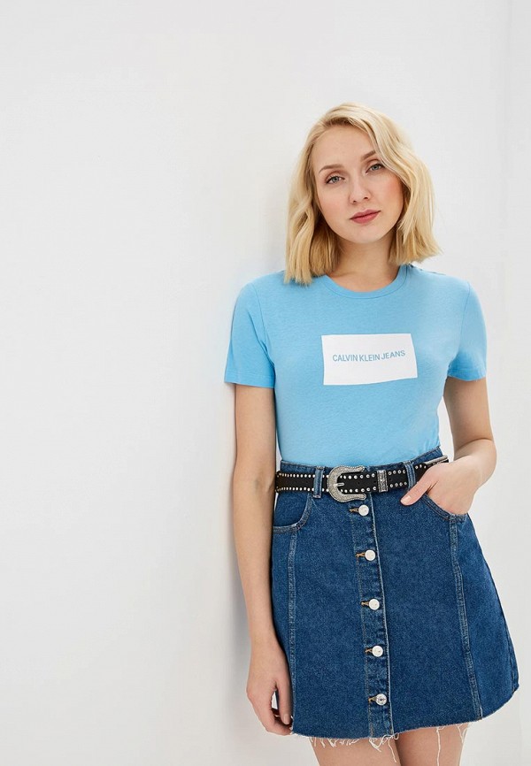 

Футболка Calvin Klein Jeans, Голубой