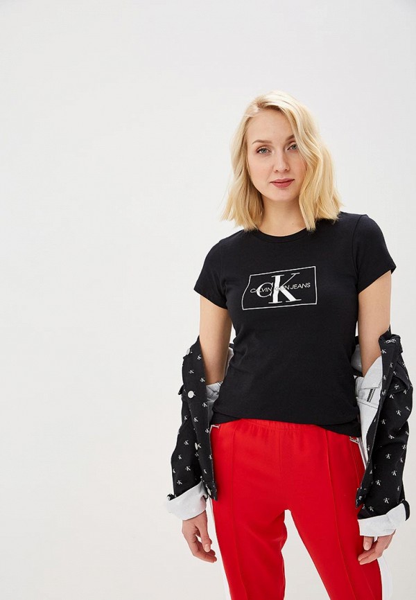 

Футболка Calvin Klein Jeans, Черный