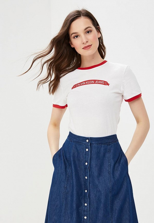 

Футболка Calvin Klein Jeans, Белый