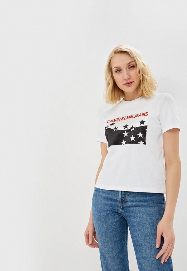 

Футболка Calvin Klein Jeans, Белый