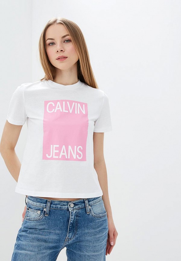 

Футболка Calvin Klein Jeans, Белый