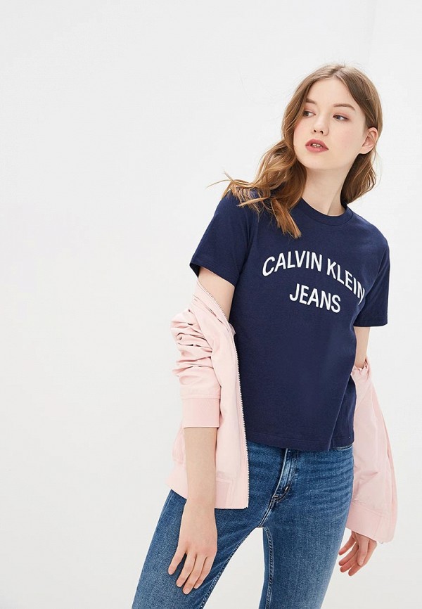 

Футболка Calvin Klein Jeans, Синий