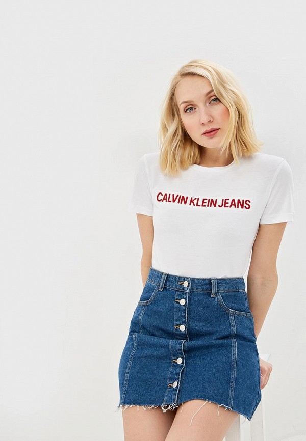 

Футболка Calvin Klein Jeans, Белый