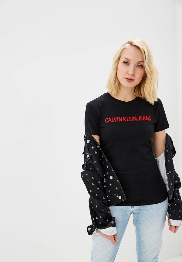 

Футболка Calvin Klein Jeans, Черный
