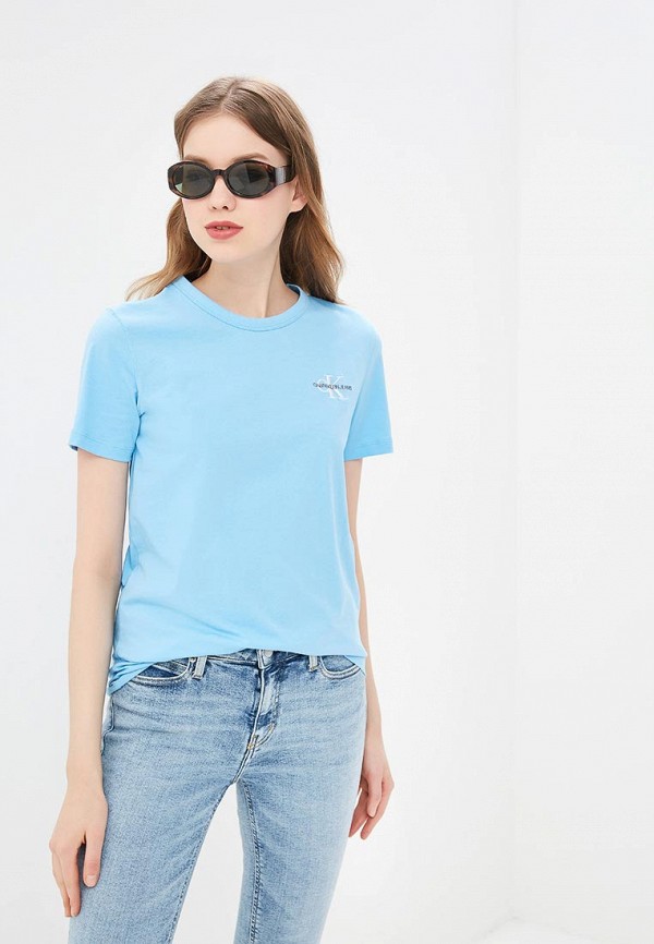

Футболка Calvin Klein Jeans, Голубой
