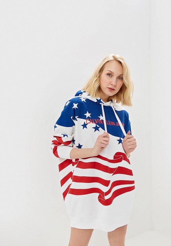 

Платье Calvin Klein Jeans, Белый