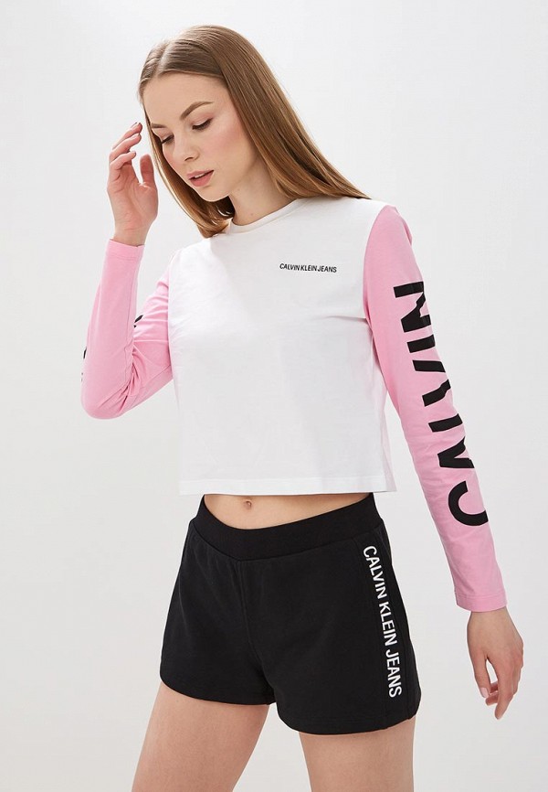 

Лонгслив Calvin Klein Jeans, Белый