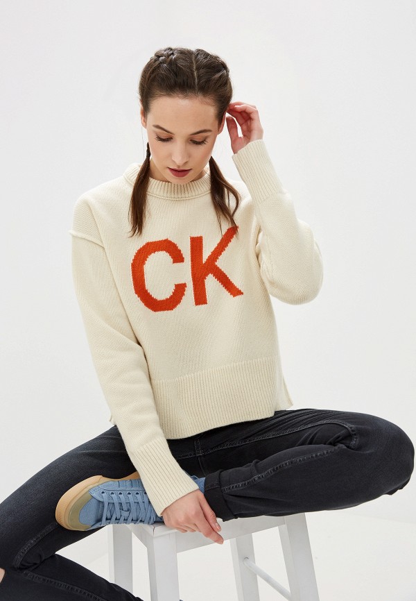 

Джемпер Calvin Klein Jeans, Бежевый